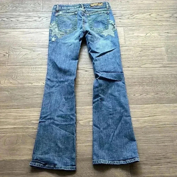 c’est Toi | Vintage Y2K jeans with slight flare - Picture 7 of 11